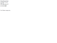 Tablet Screenshot of delcoelectric.net