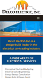 Mobile Screenshot of delcoelectric.com
